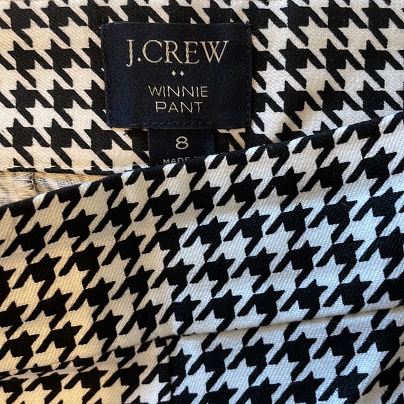 J Crew Herringbone Winnie pant - Picture 2 of 2